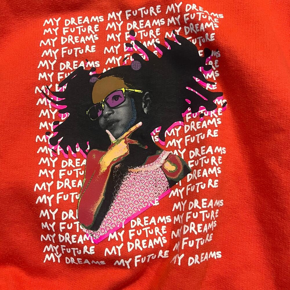 Target Girl 18M Black‎ History Month Toddler Sweatshirt My Dreams My Future Red